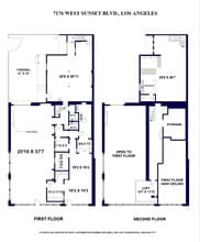 7176 W Sunset Blvd, Los Angeles, CA for sale Floor Plan- Image 1 of 1