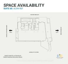 10050 Constellation Blvd, Los Angeles, CA for lease Floor Plan- Image 2 of 2