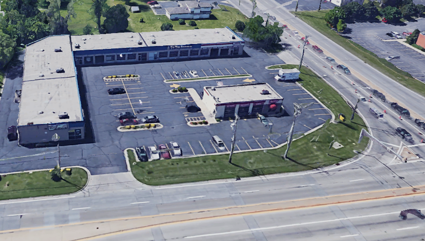 1701-1719 E Riverside Blvd, Rockford, IL for lease - Aerial - Image 2 of 2