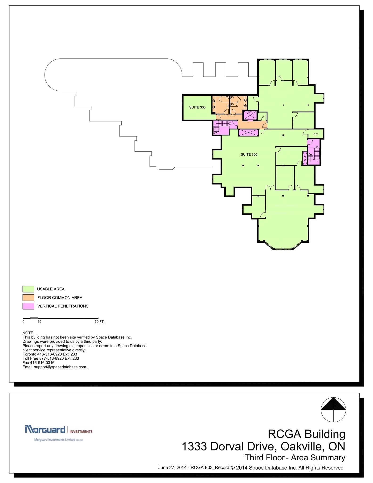 1333 Dorval Dr, Oakville, ON for lease Site Plan- Image 1 of 1