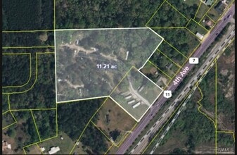 1206 E. 4th ave, York, AL - AERIAL map view