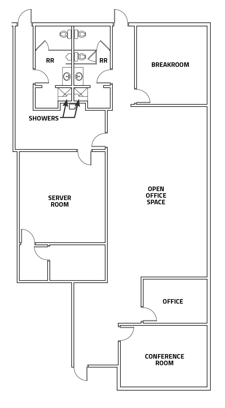 1880 Industrial Cir, Longmont, CO for lease Floor Plan- Image 1 of 7