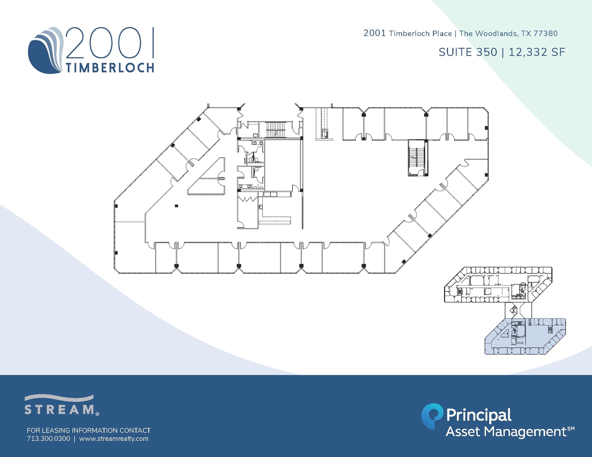 2001 Timberloch, The Woodlands, TX for lease Floor Plan- Image 1 of 1