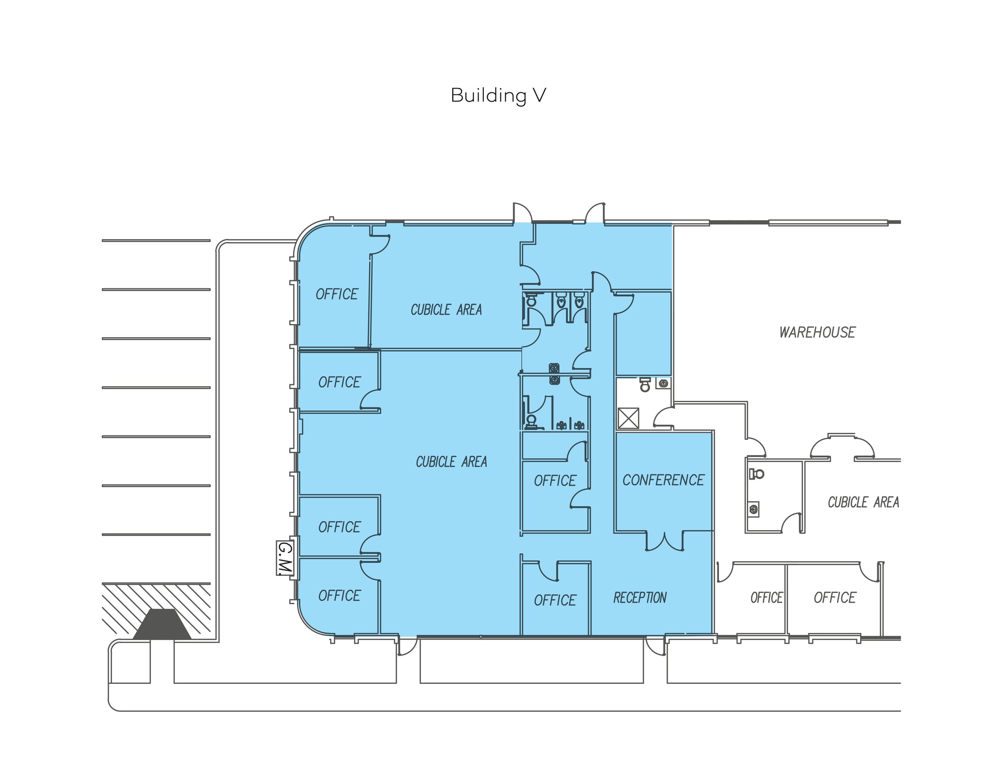 2235 S 1300 W, Salt Lake City, UT for lease Floor Plan- Image 1 of 1