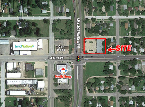 1418 E 4th Ave, Hutchinson, KS - AERIAL map view - Image1