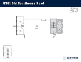 8381 Old Courthouse Rd, Vienna, VA for lease Floor Plan- Image 1 of 1