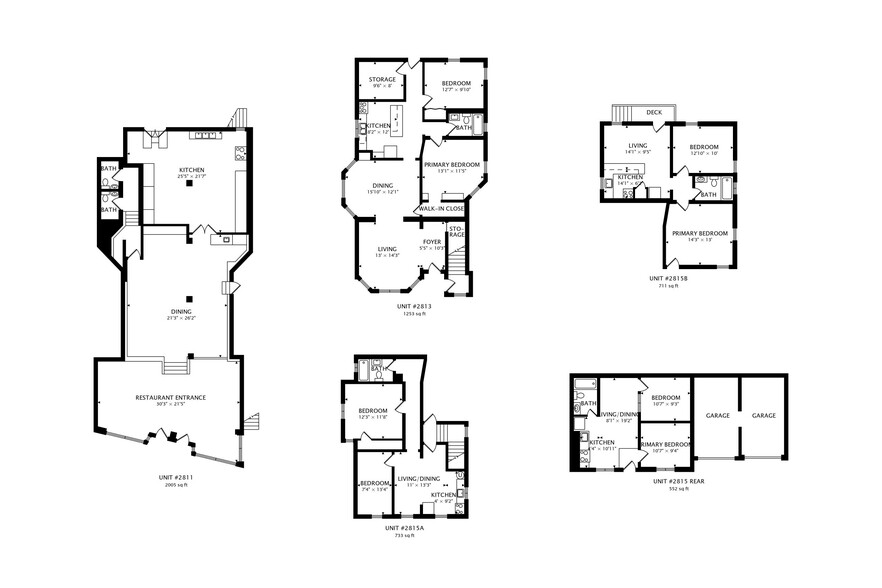 2811-2815 Telegraph Ave, Berkeley, CA for sale - Floor Plan - Image 2 of 60