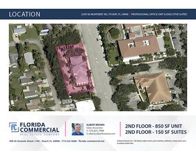 2300 SE Monterey Rd, Stuart, FL - AERIAL  map view