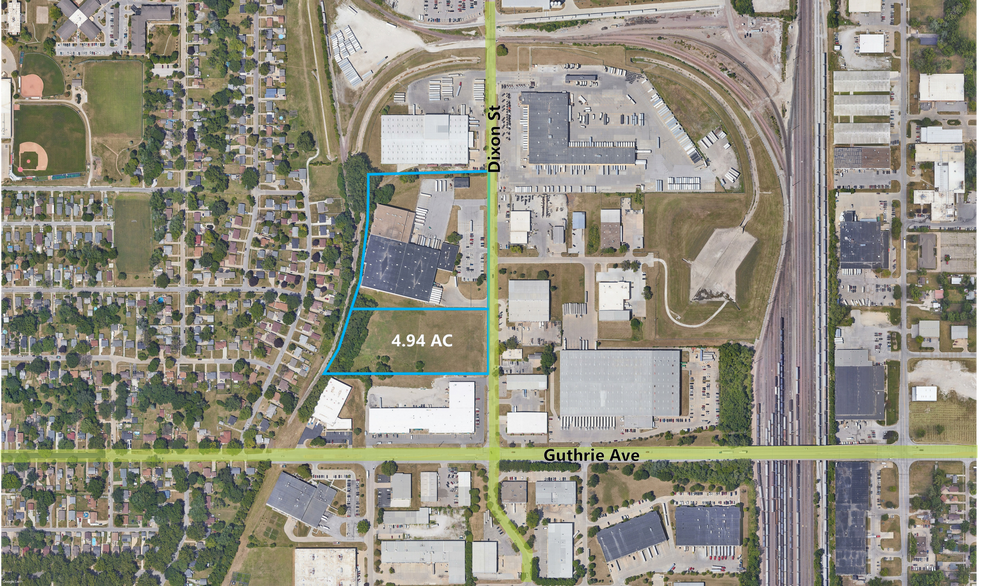 2500 Dixon St, Des Moines, IA for sale - Aerial - Image 1 of 6