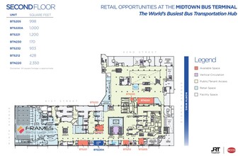 625-649 Eighth Ave, New York, NY for lease Floor Plan- Image 1 of 1