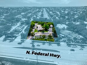 4820 N Federal Hwy, Lighthouse Point, FL - AERIAL  map view - Image1