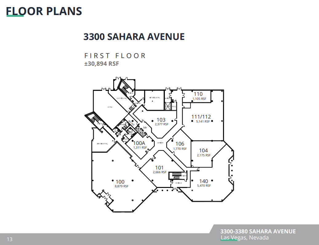 3320 W Sahara Ave, Las Vegas, NV for lease Floor Plan- Image 1 of 1