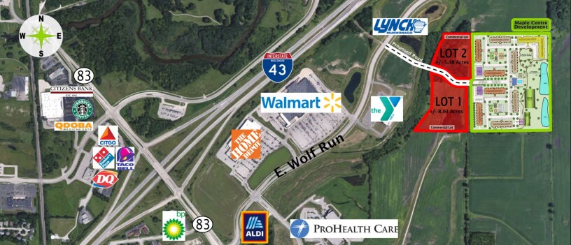 Maple Centre Development, Mukwonago, WI for sale Primary Photo- Image 1 of 4