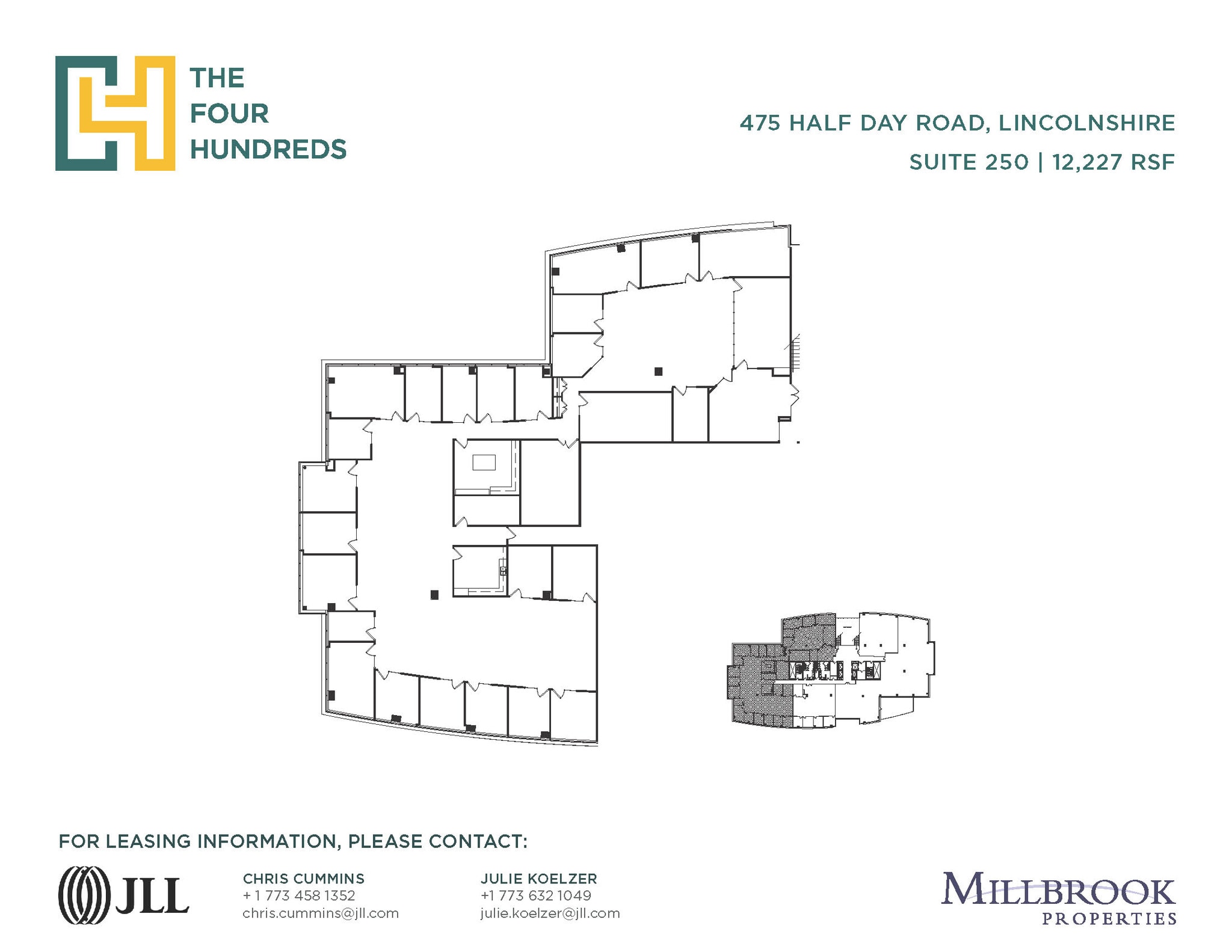 475-485 Half Day Rd, Lincolnshire, IL for lease Floor Plan- Image 1 of 1