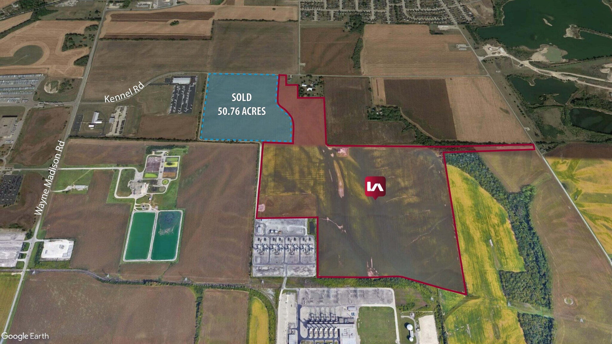 5721 Kennel Rd, Trenton, OH for sale Aerial- Image 1 of 1