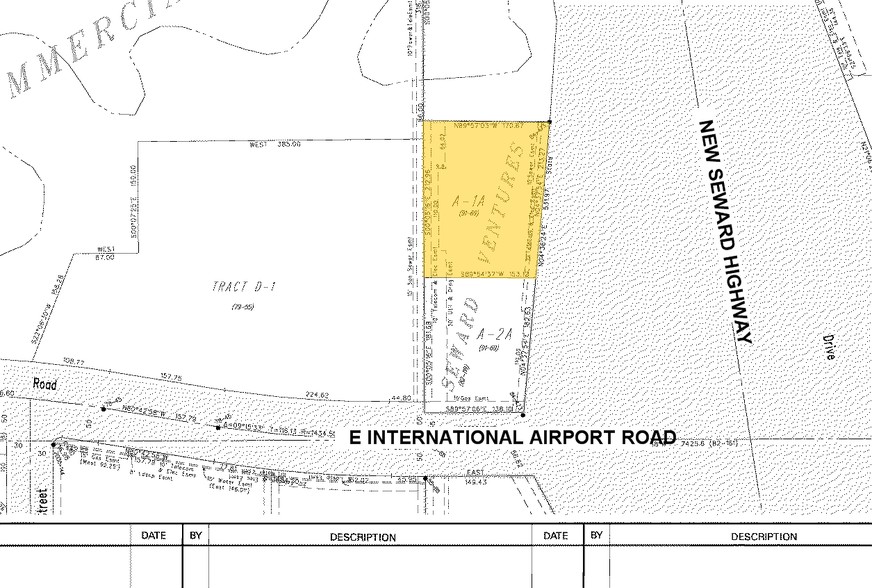 1205 E International Airport Rd, Anchorage, AK for lease - Plat Map - Image 2 of 15