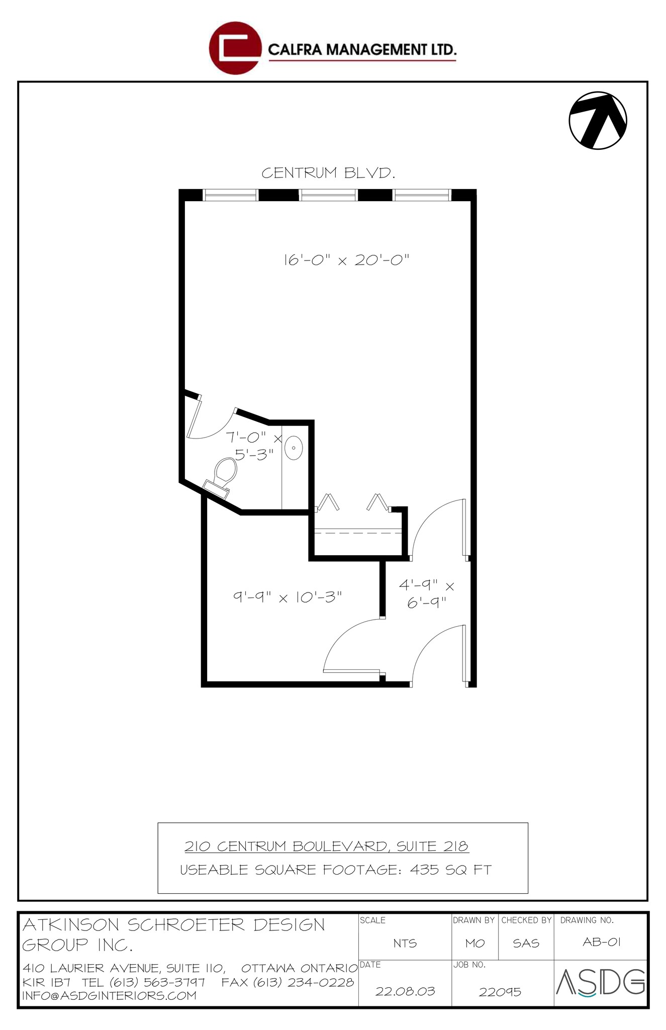 210 Centrum Blvd, Ottawa, ON for lease Site Plan- Image 1 of 1