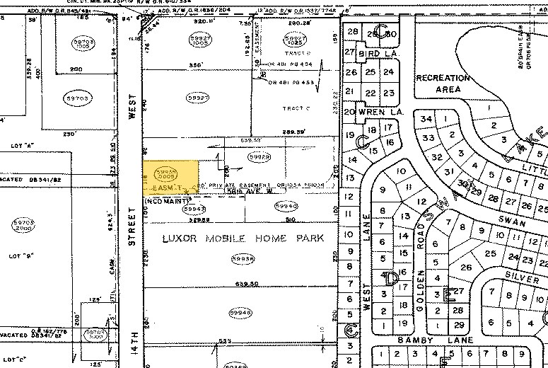 5735 14th St W, Bradenton, FL for sale Plat Map- Image 1 of 1