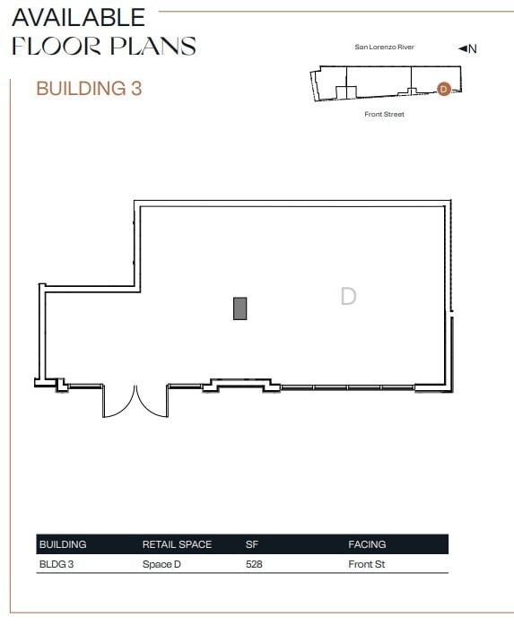 414 Front St, Santa Cruz, CA for lease Floor Plan- Image 1 of 1