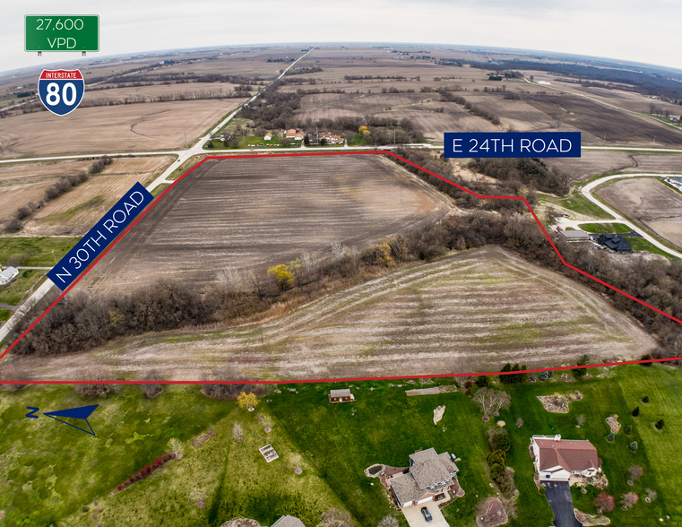 30th Rd, Marseilles, IL for sale - Aerial - Image 1 of 23