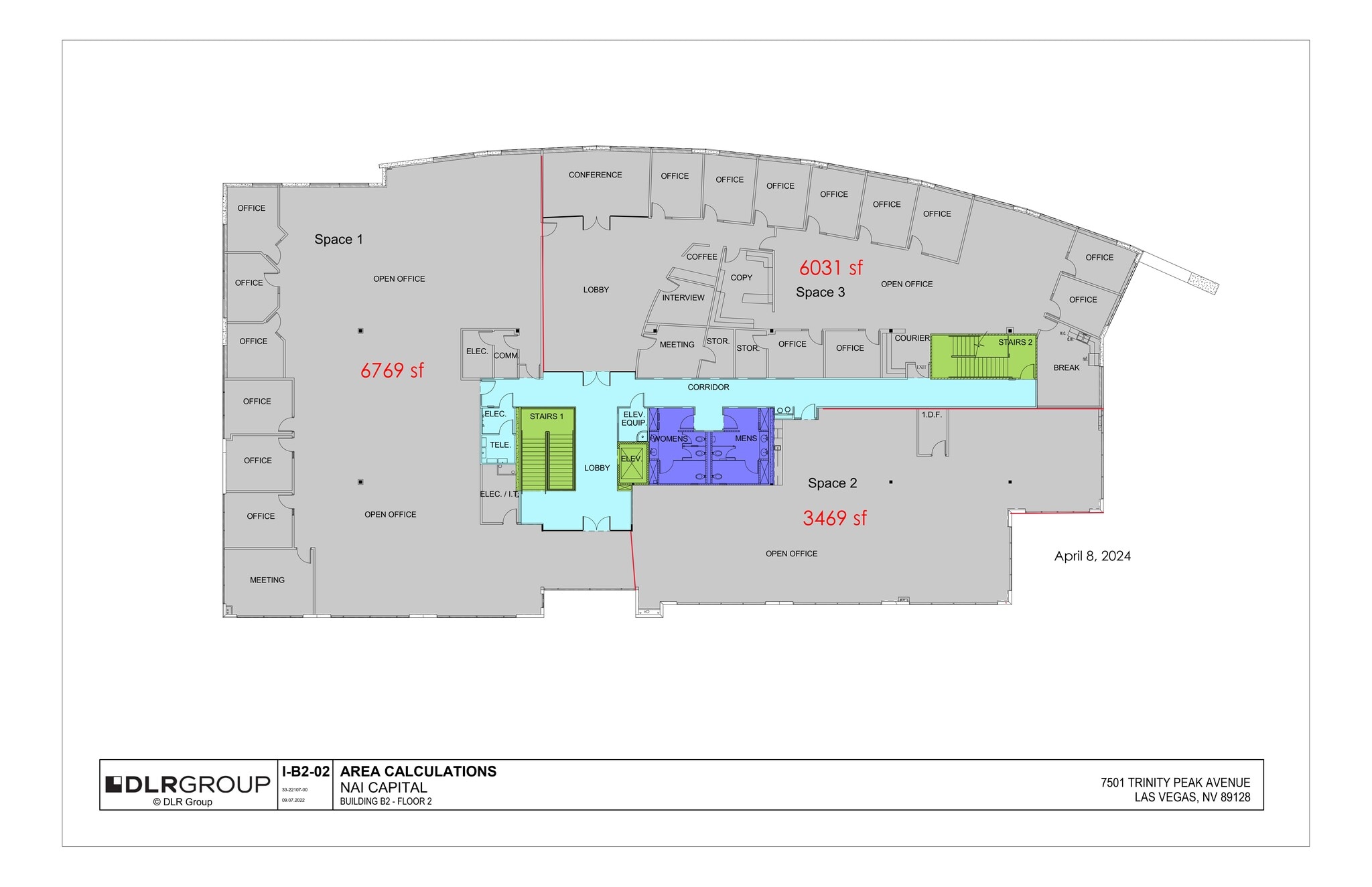7501 Trinity Peak Ave, Las Vegas, NV for lease Site Plan- Image 1 of 1