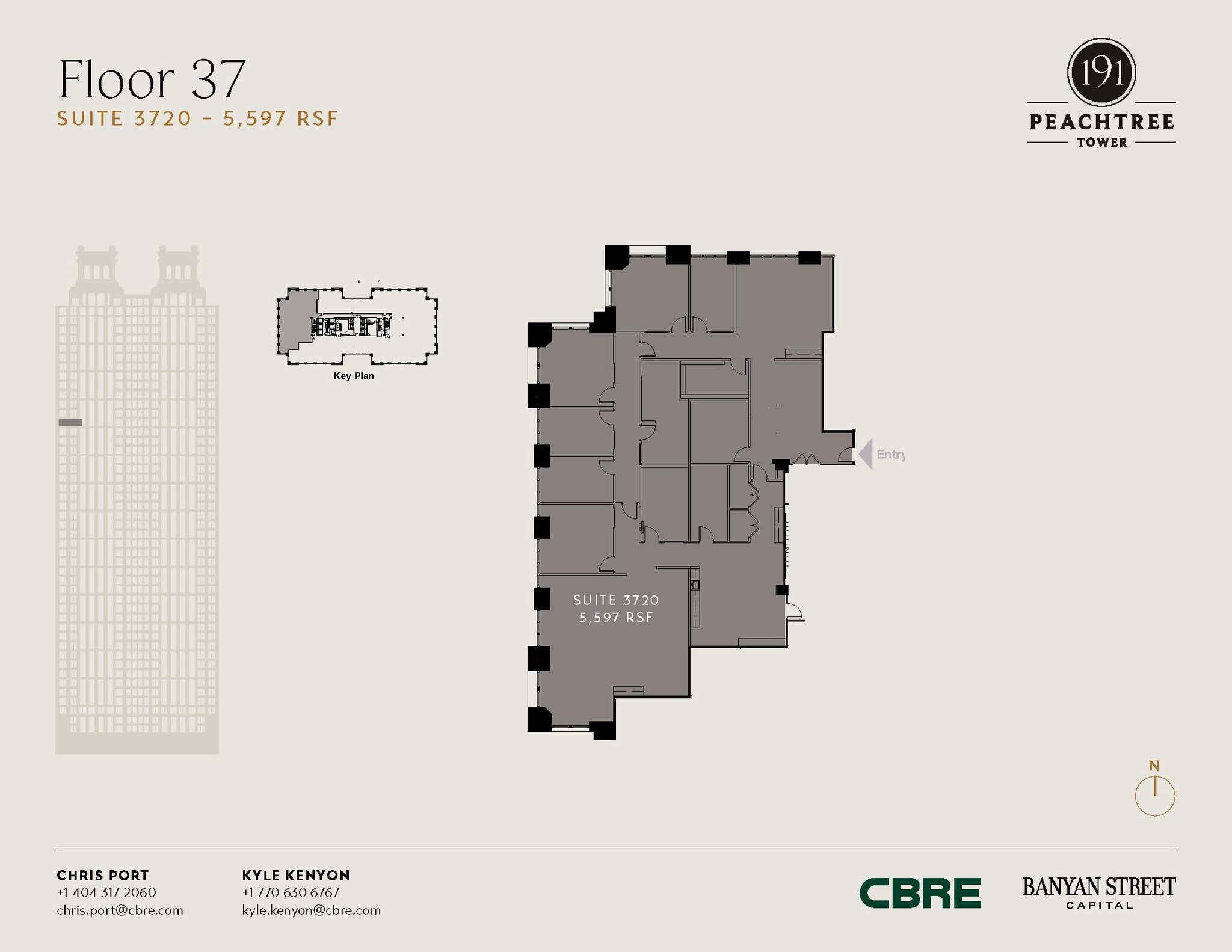 191 peachtree St NE, Atlanta, GA for lease Floor Plan- Image 1 of 1