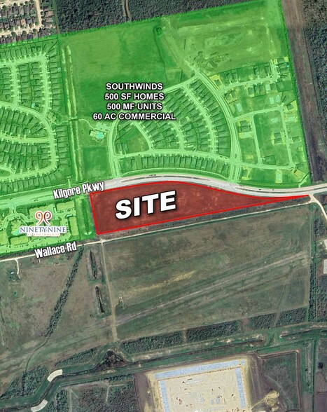 Kilgore Parkway and Wallace Road, Baytown, TX for sale - Building Photo - Image 3 of 3