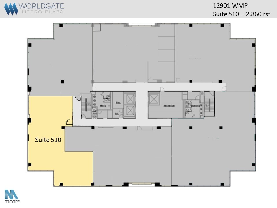 12851 Worldgate Dr, Herndon, VA for lease Floor Plan- Image 1 of 5