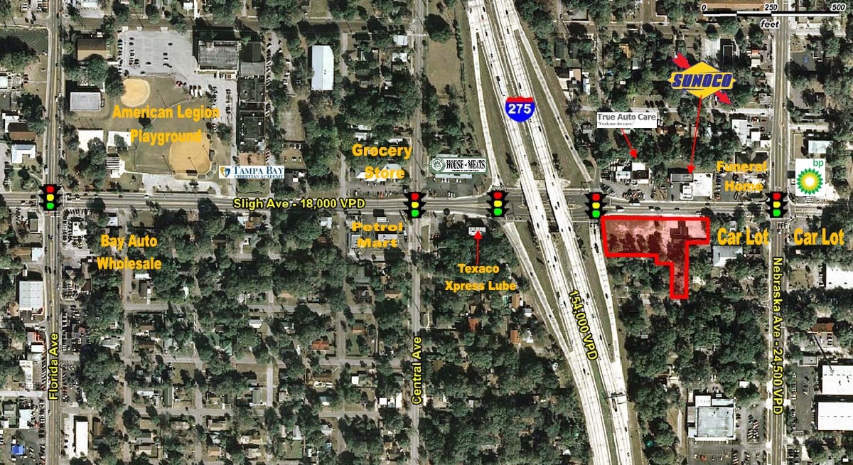 801-813 E Sligh Ave, Tampa, FL for sale Aerial- Image 1 of 3