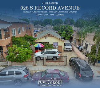 More details for 928 S Record Ave, Los Angeles, CA - Multifamily for Sale