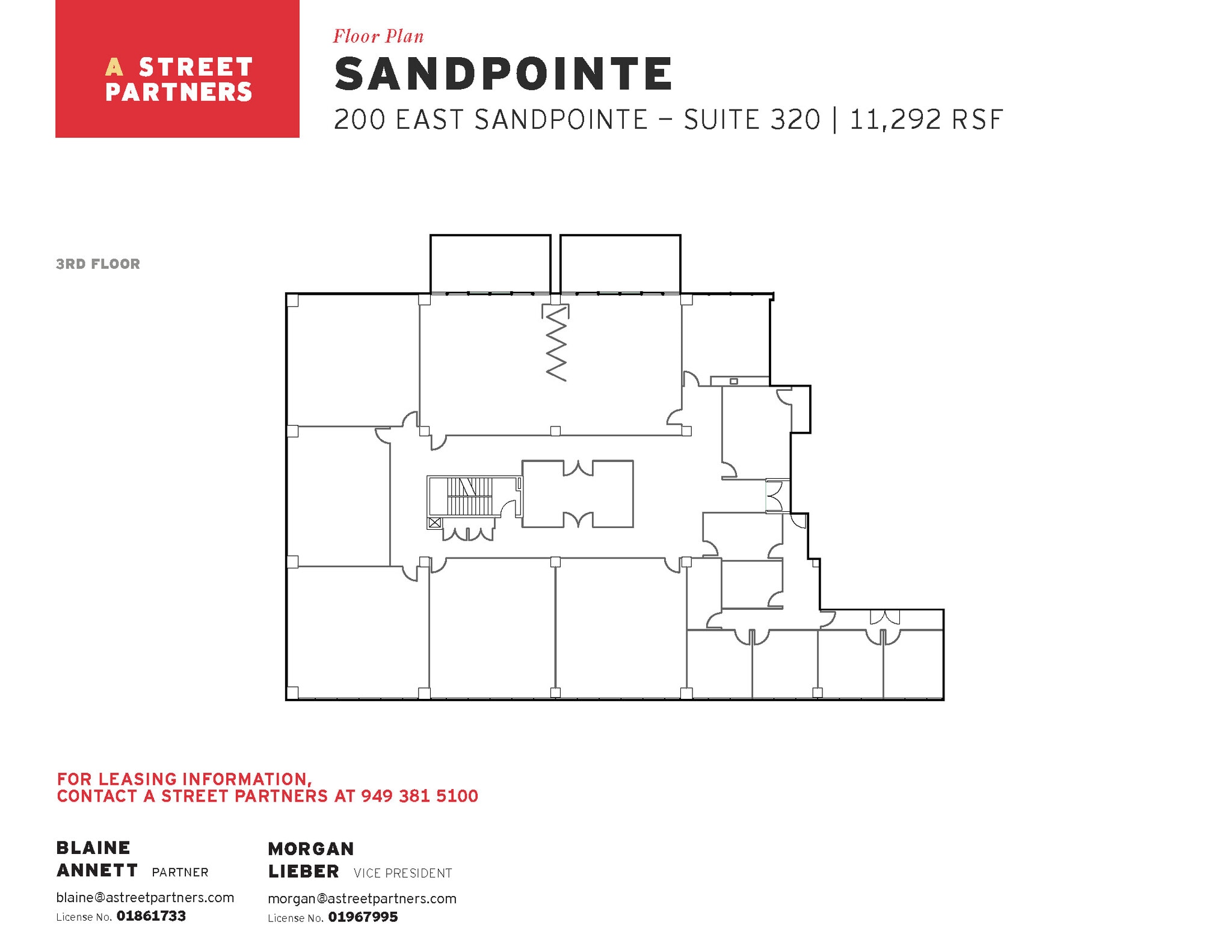 200 E Sandpointe Ave, Santa Ana, CA for lease Floor Plan- Image 1 of 1