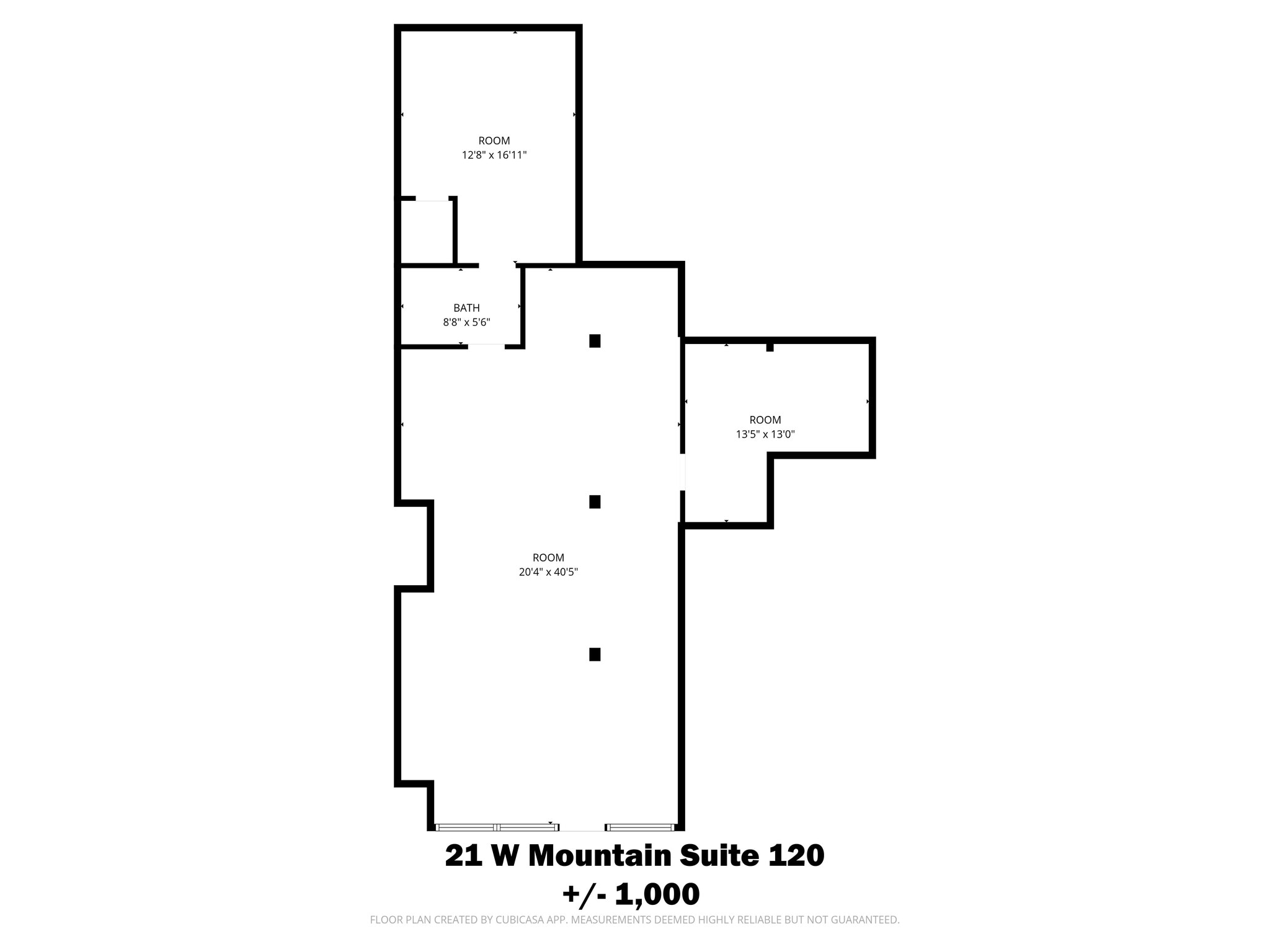 21 W Mountain St, Fayetteville, AR for lease Interior Photo- Image 1 of 18