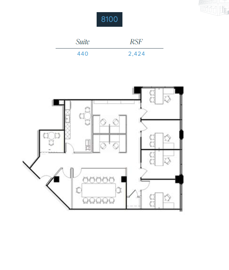 8100 Boone Blvd, Vienna, VA for lease Floor Plan- Image 1 of 1