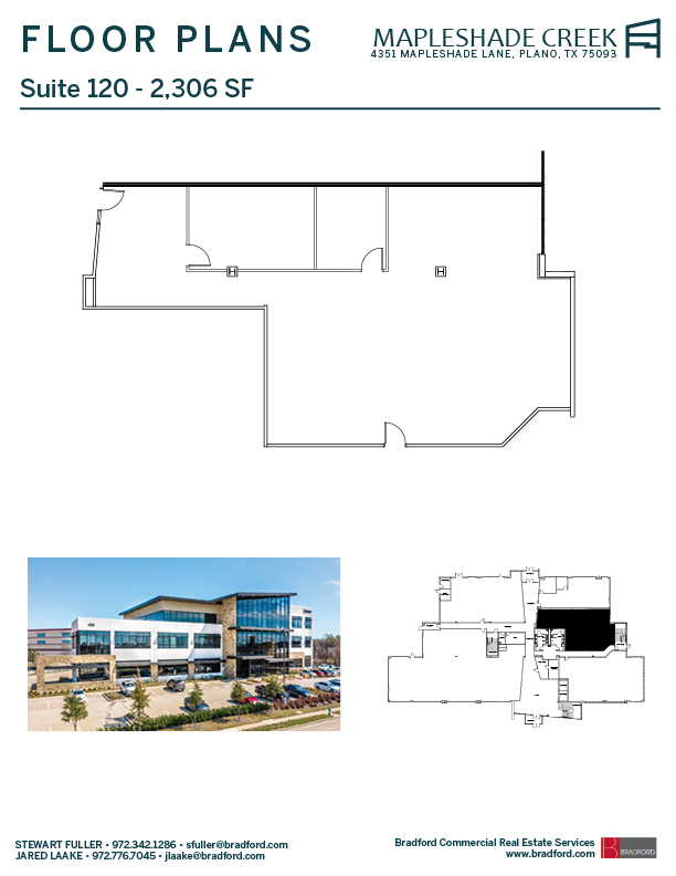 4351 Mapleshade Ln, Plano, TX for lease Floor Plan- Image 1 of 1