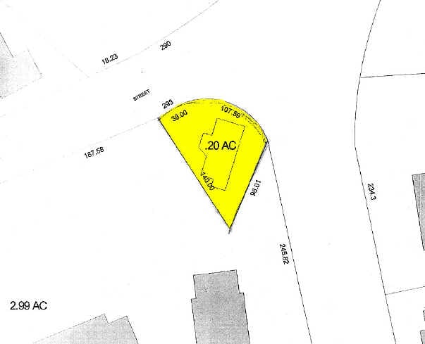 293 W Main St, Northborough, MA for sale - Plat Map - Image 1 of 1