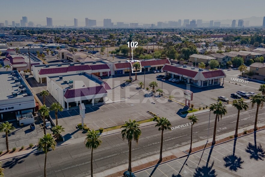 2570-2580 Duneville St, Las Vegas, NV for lease - Aerial - Image 1 of 5