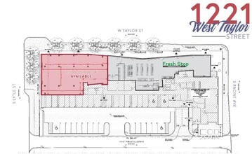 1221 W Taylor St, Chicago, IL for lease Floor Plan- Image 1 of 1