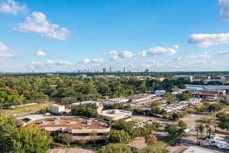 1240 Blalock Rd, Houston, TX - AERIAL  map view