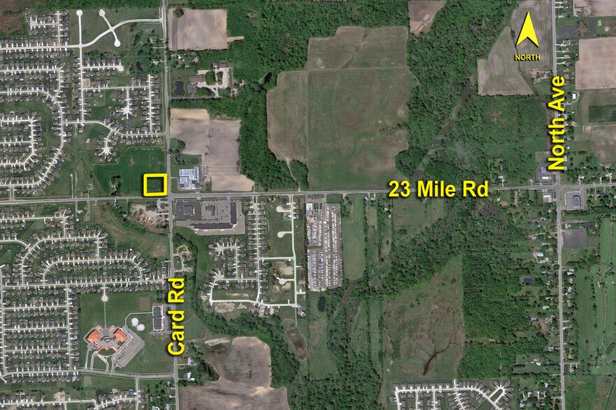 Macomb Township Zoning Map 21799 23 Mile Rd, Macomb Township, Mi 48042 | Loopnet