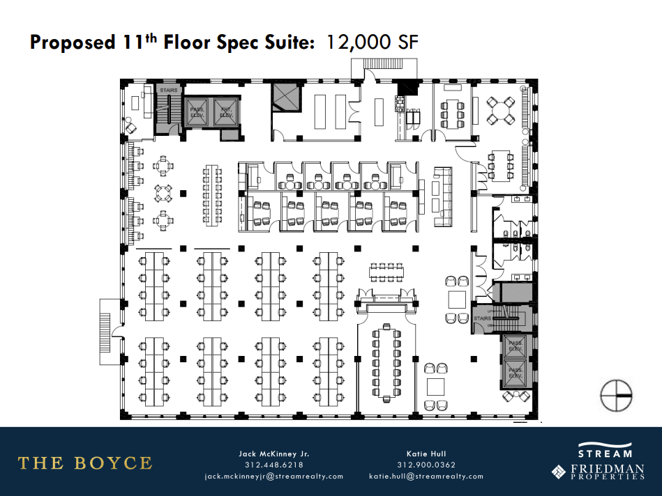 500 N Dearborn St, Chicago, IL for lease Floor Plan- Image 1 of 1