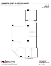 2101 W Commercial Blvd, Fort Lauderdale, FL for lease Floor Plan- Image 1 of 3