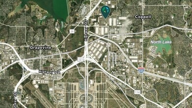 600 S Royal Ln, Coppell, TX - AERIAL  map view
