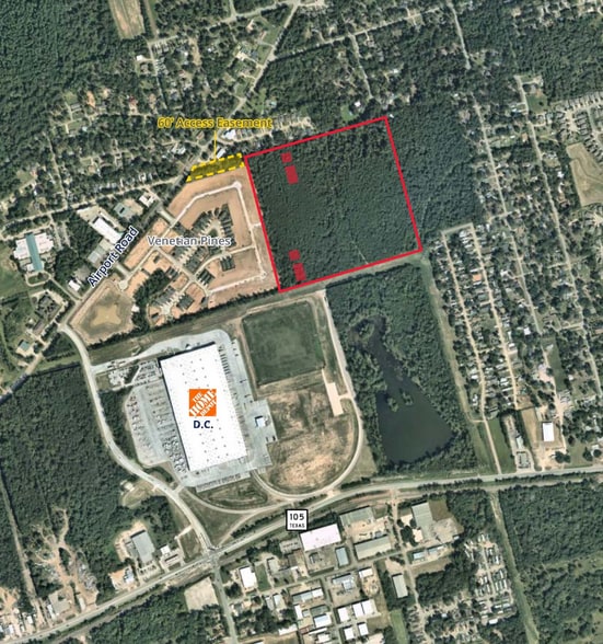 Airport Rd, Conroe, TX for sale - Building Photo - Image 2 of 2