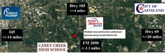 More details for 11962 Crockett Martin Rd, Conroe, TX - Land for Sale