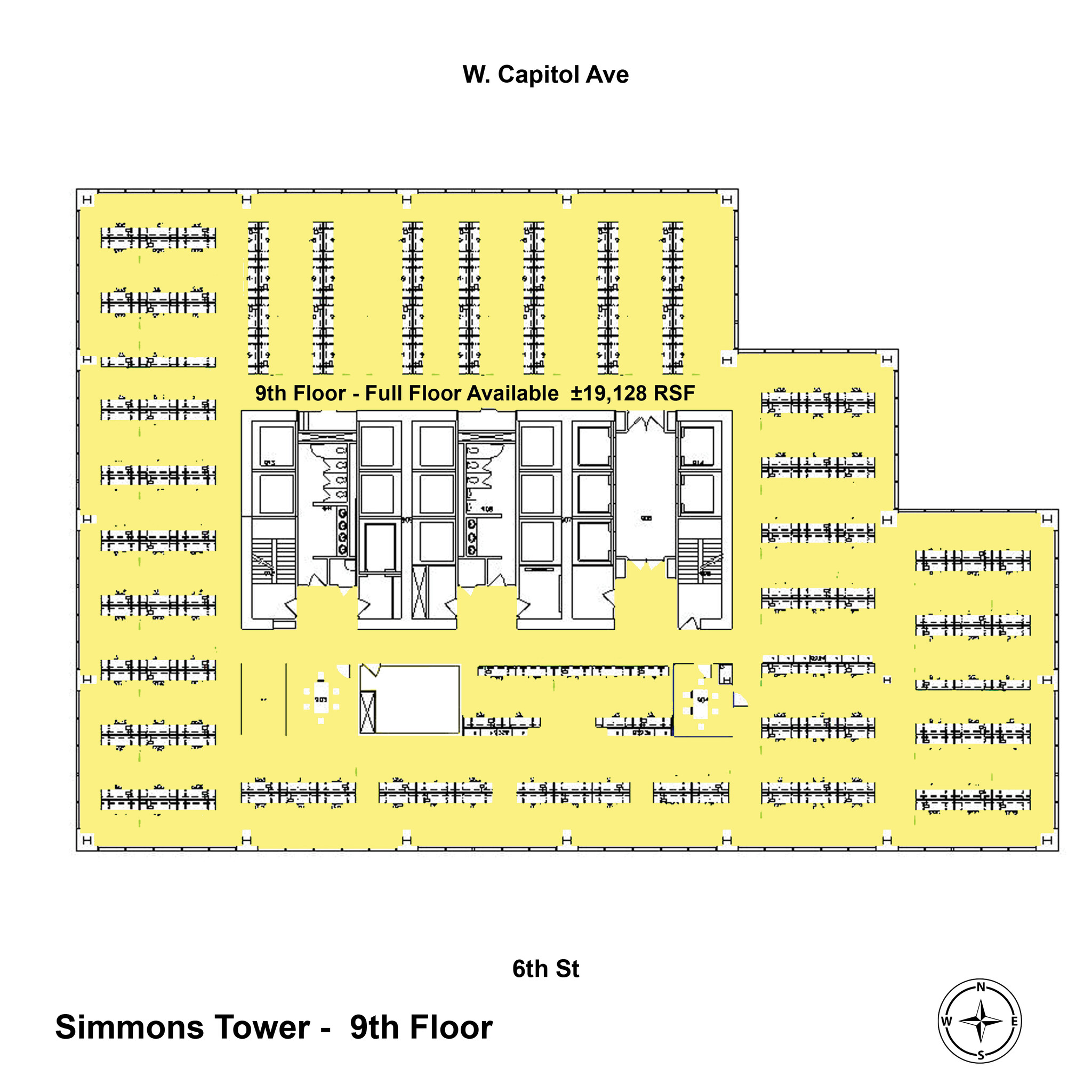 425 W Capitol Ave, Little Rock, AR for lease Floor Plan- Image 1 of 1