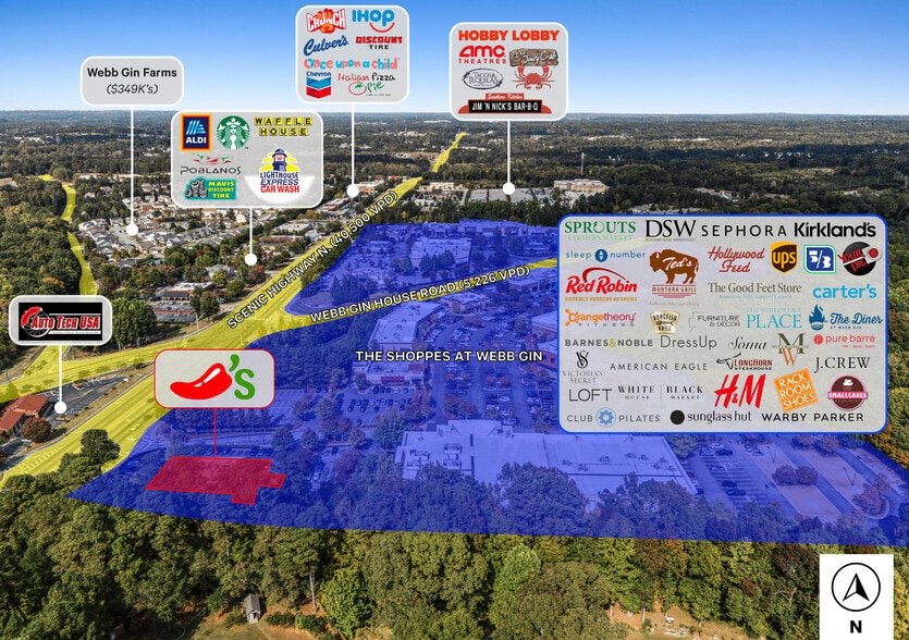 1350 Scenic Hwy N, Snellville, GA for sale - Building Photo - Image 3 of 22