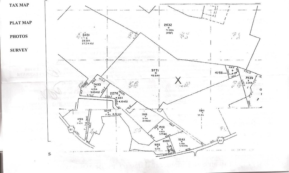 Werkheiser Ln, Stroudsburg, PA for sale - Plat Map - Image 1 of 1