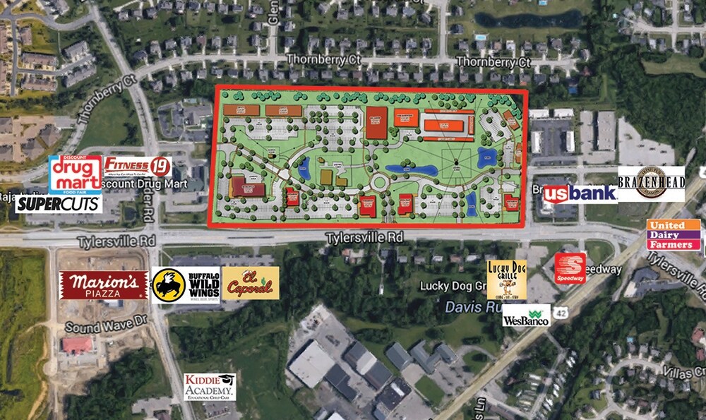 710 Tylersville Rd, Mason, OH, 45040 Commercial Land For Sale