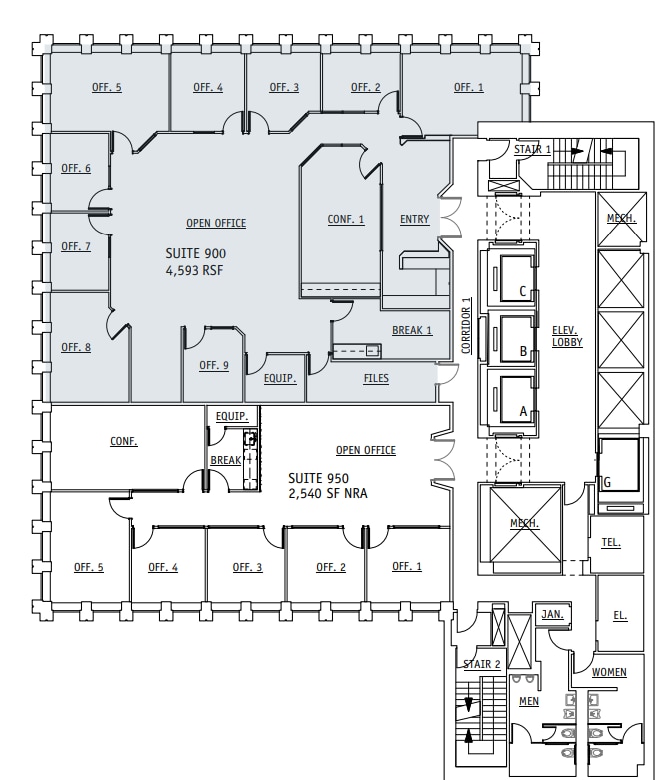 456 Montgomery St, San Francisco, CA for lease Floor Plan- Image 1 of 1