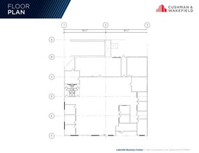 1600-1622 Corporate Cir, Petaluma, CA for lease Floor Plan- Image 1 of 2